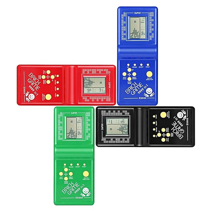 Handheld Portable Indoor and Outdoor Brick Game 9999 in 1 Video Game Compatible for Kids